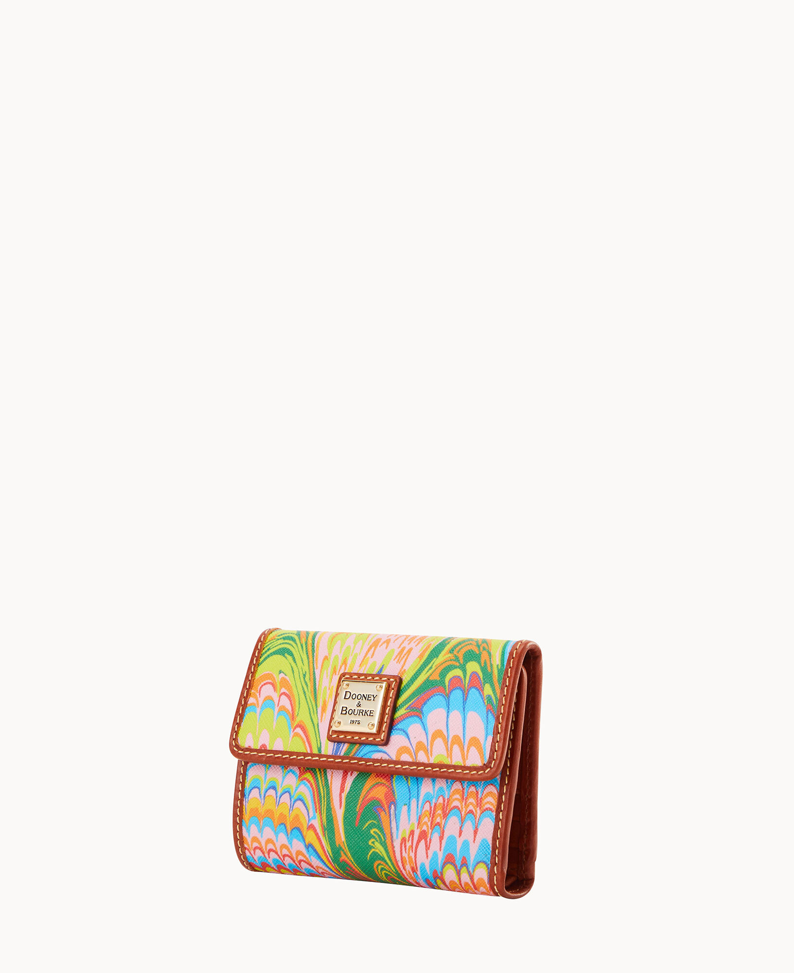 Dooney and bourke small flap wallet hot sale