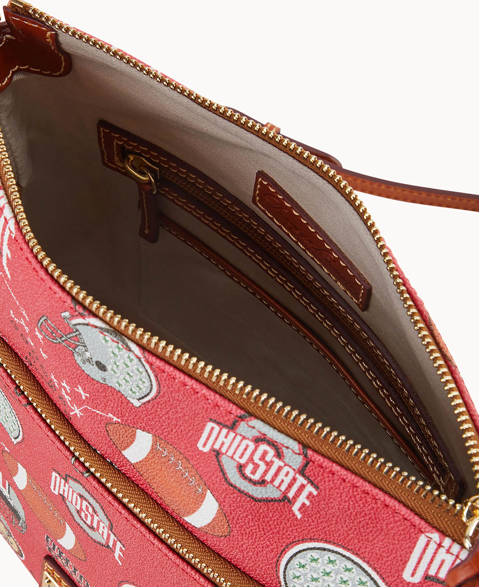 Dooney and bourke ohio state wallet hot sale