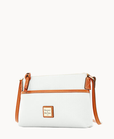 Pebble Grain Ginger Crossbody