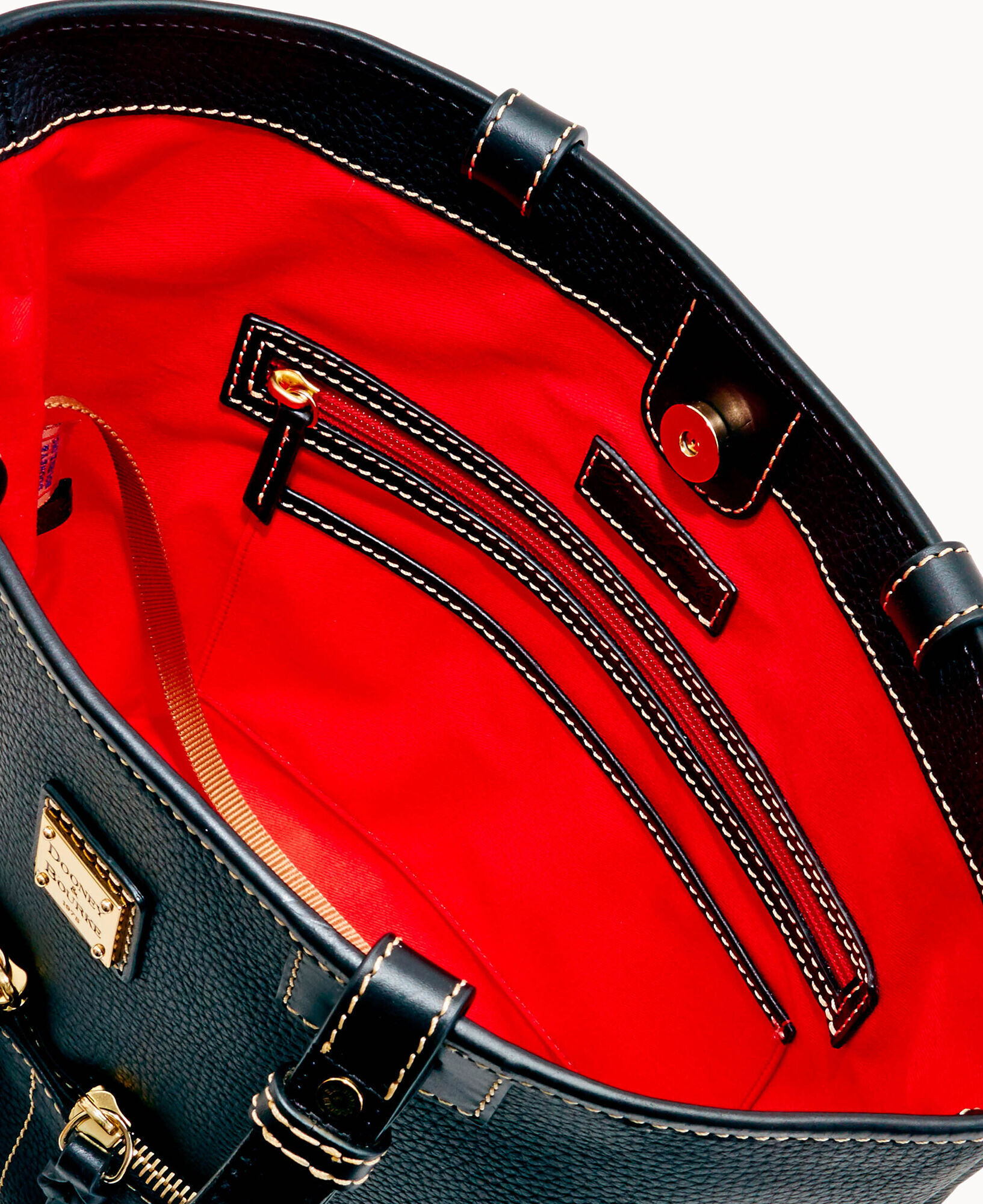 Dooney Bourke Pebble Grain Convertible Shopper
