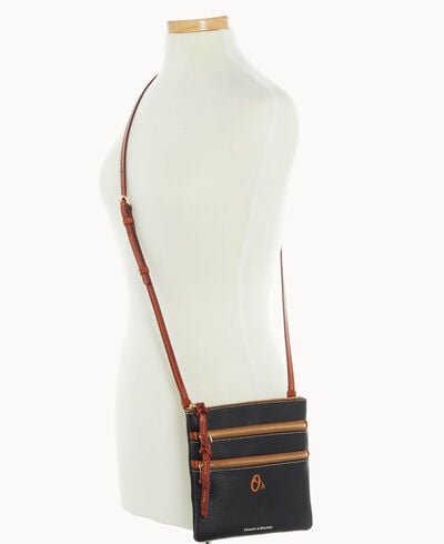 MLB Orioles N S Triple Zip Crossbody