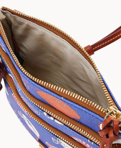 NFL Bills North South Triple Zip Crossbody