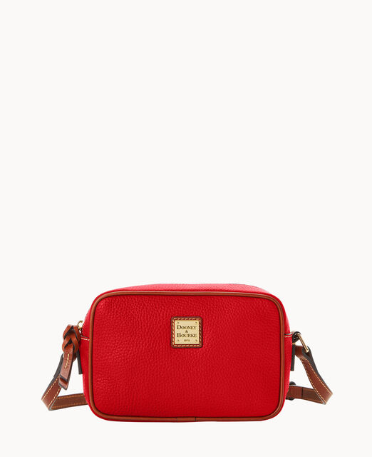 Pebble Grain Camera Crossbody