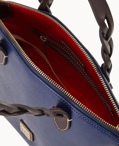 Saffiano Small Heidi Satchel