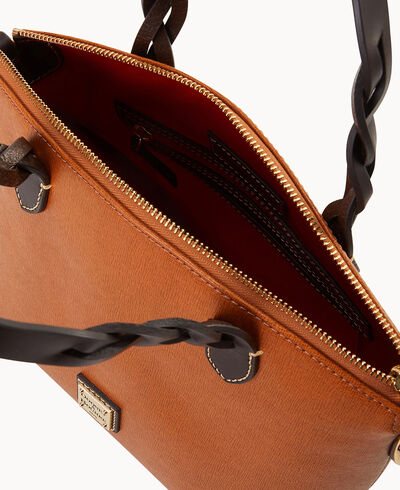 Saffiano Small Heidi Satchel