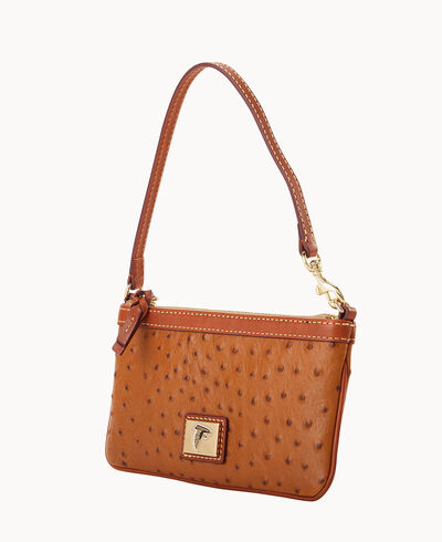 NFL Falcons Large Slim Wristlet