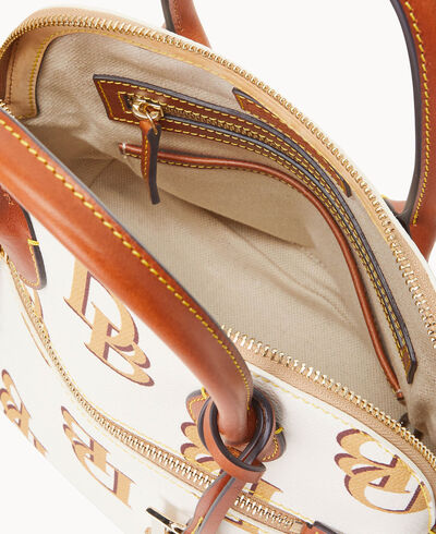 Monogram Domed Satchel