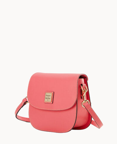Saffiano Saddle Bag