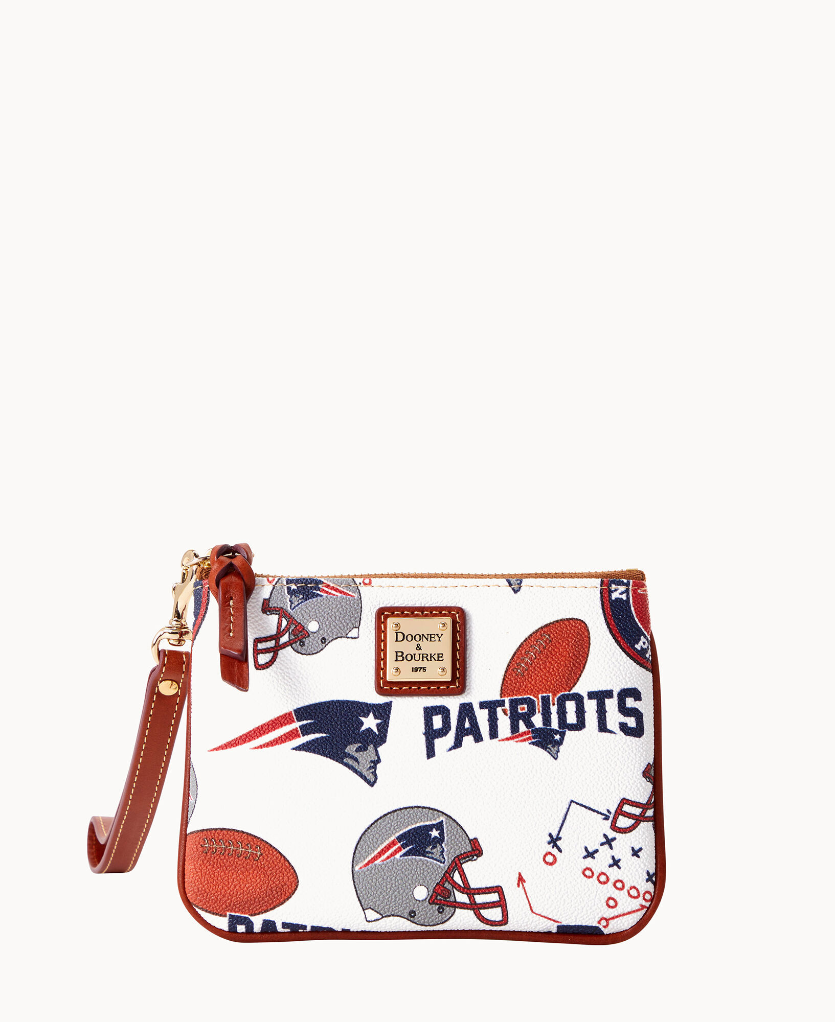 Dooney & Bourke New England Patriots Monogram Drawstring Purse