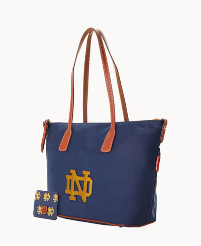 Collegiate University of Notre Dame Top Zip Tote