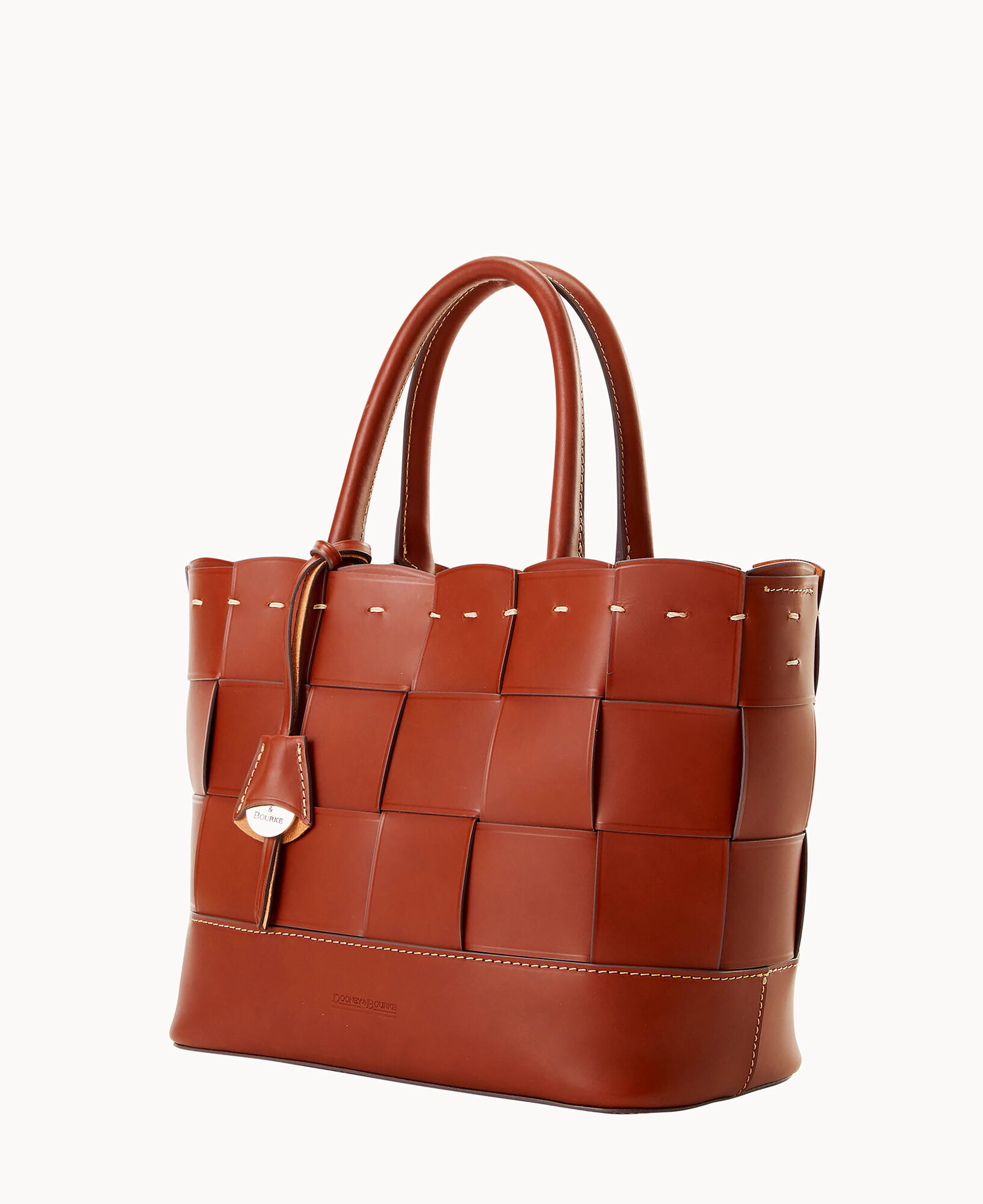 Dooney and bourke woven leather bag clearance