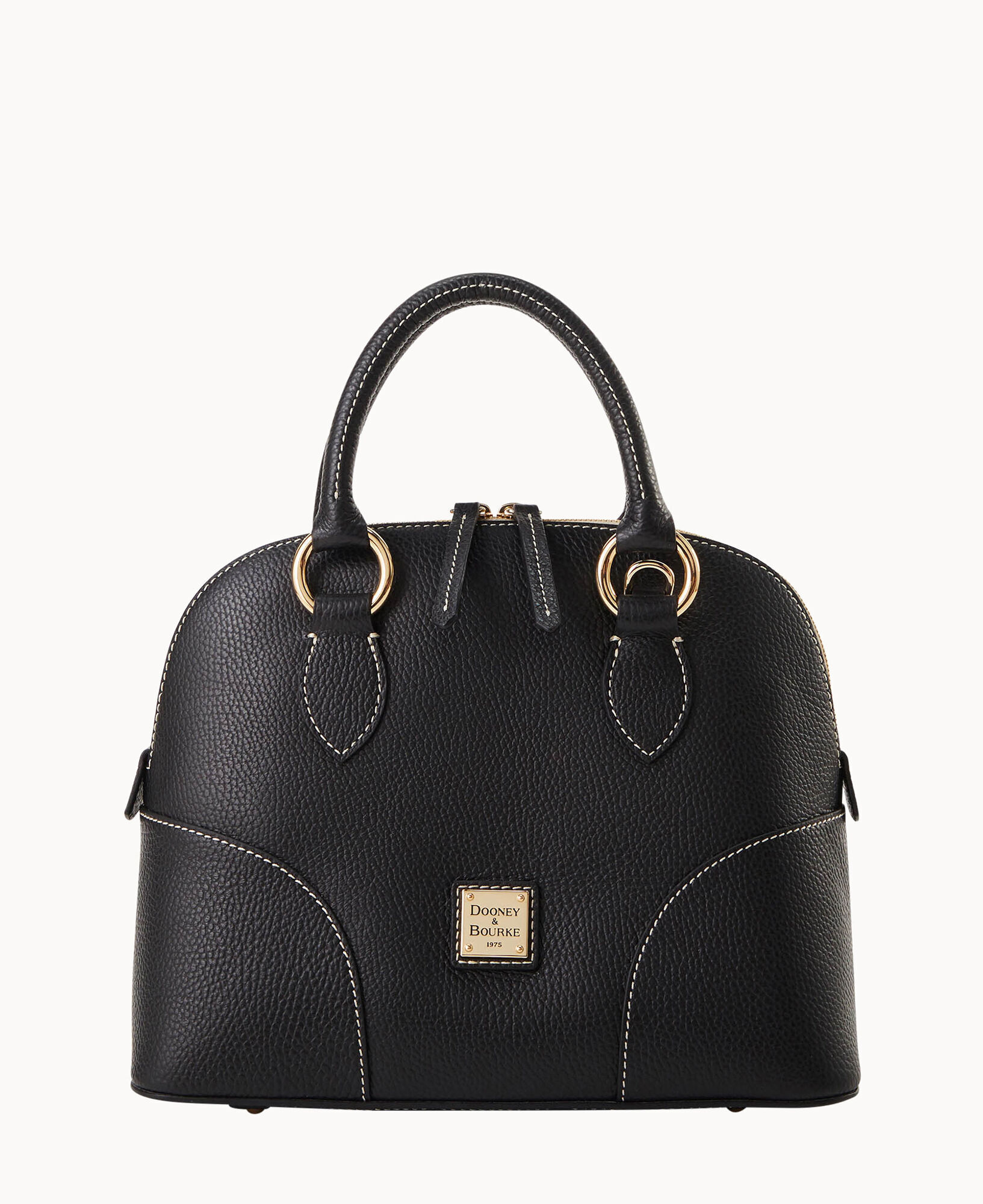 Dooney and bourke satchel black 2025