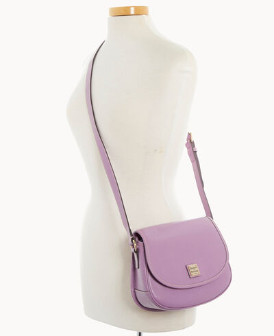 Saffiano Saddle Bag