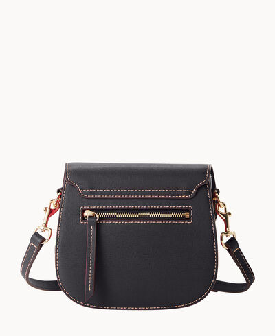 Saffiano Saddle Crossbody