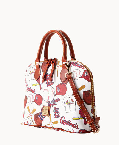 MLB Cardinals Zip Zip Satchel
