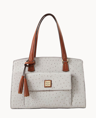 Ostrich Shoulder Bag