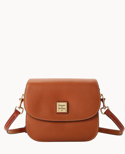 Pebble Grain Saddle Crossbody