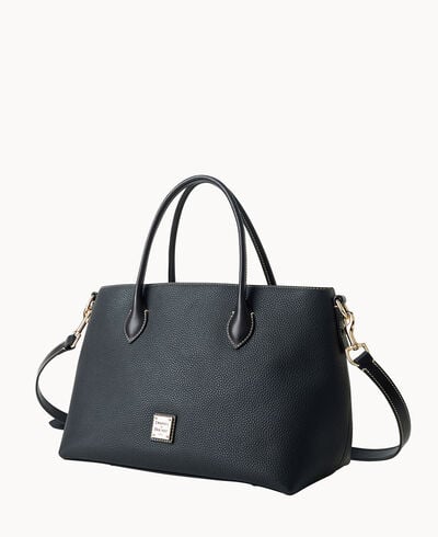 Pebble Grain Large Handle Tote
