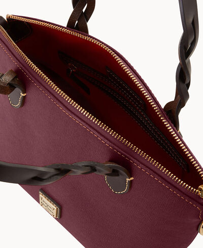 Saffiano Small Heidi Satchel
