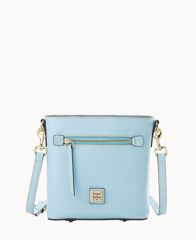 Saffiano Small Zip Crossbody