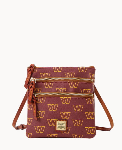 NFL Commanders North South Triple Zip Crossbody