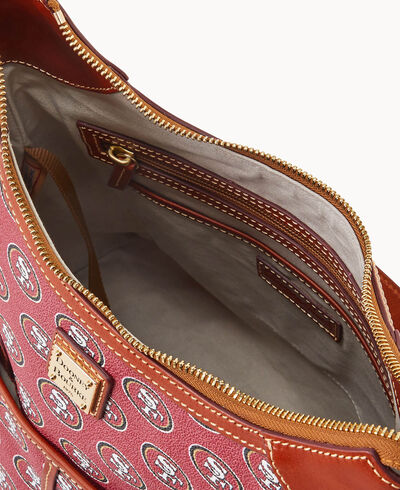 NFL 49ERS Zip Hobo