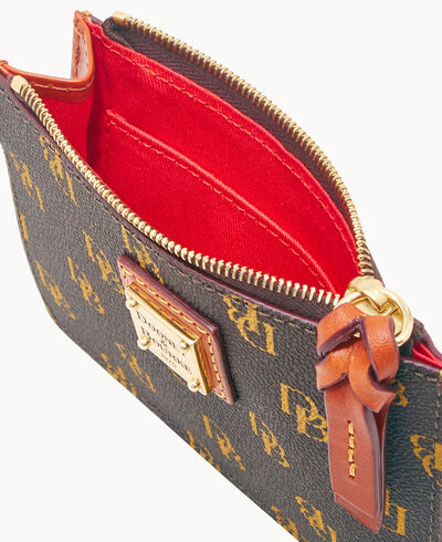 Gretta Zip Top Card Case Wristlet