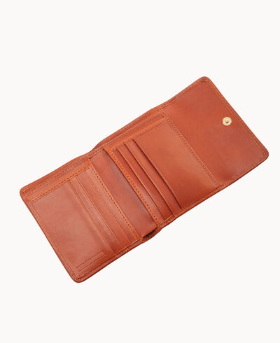 Gretta Small Flap Credit Card Wallet