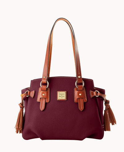 Pebble Grain Small Winged Shopper