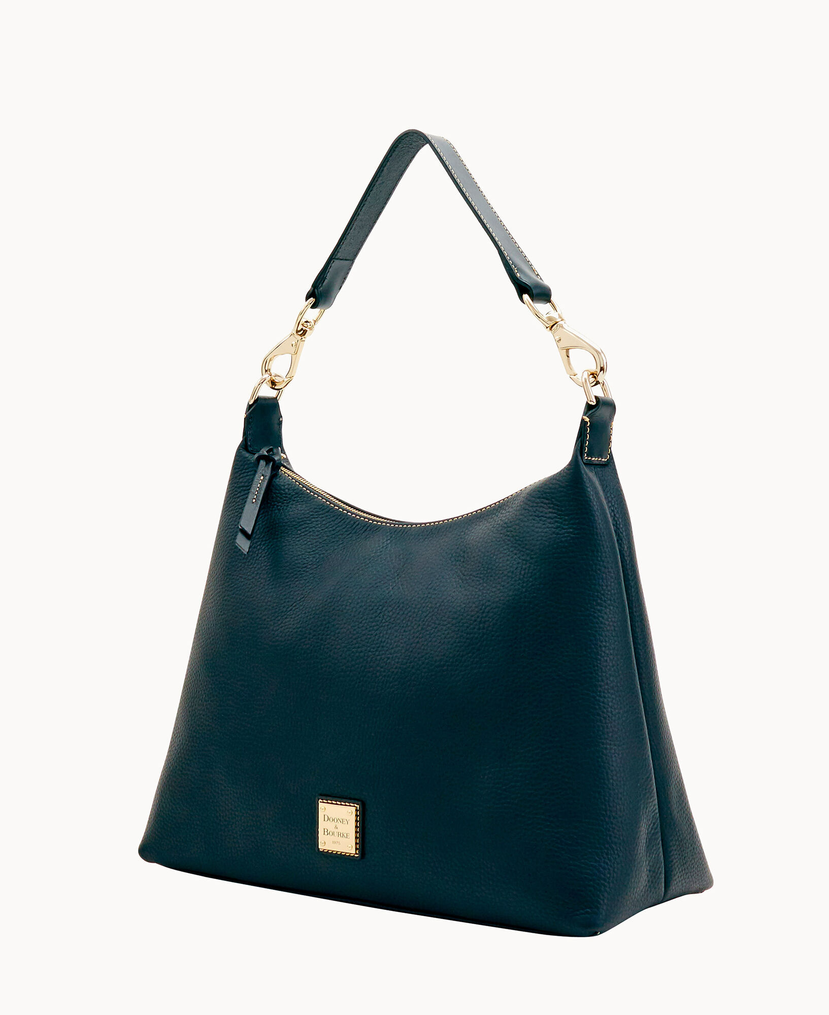 Dooney and bourke pebble leather hobo new arrivals