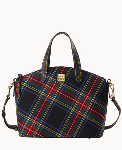 Tartan Satchel