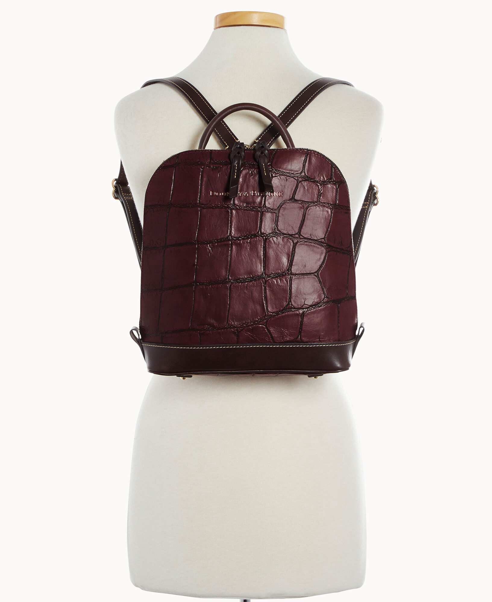 Dooney & bourke patent leather pod backpack hotsell