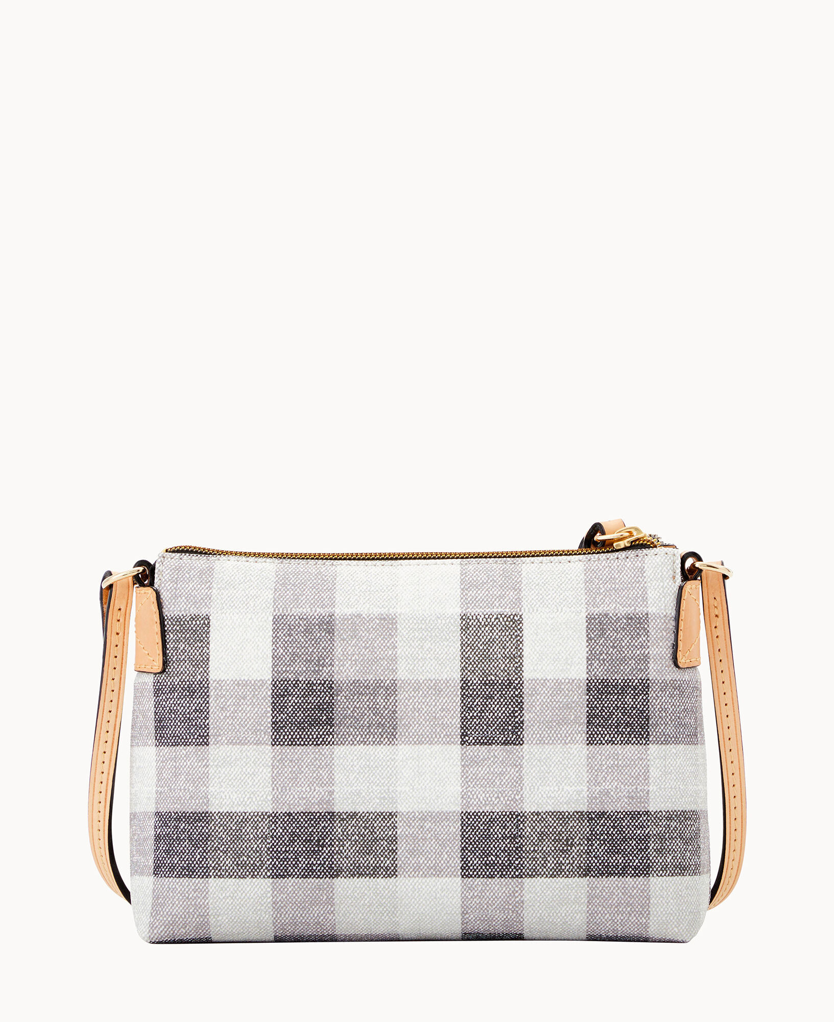 Dooney Bourke Quadretto Check Ginger Crossbody