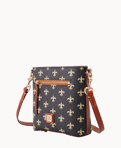 NFL Saints Small Zip Crossbody