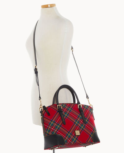 Tartan Domed Satchel