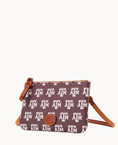 Collegiate Texas A&M University Top Zip Crossbody