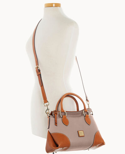 Pebble with Florentine Trim Satchel 30