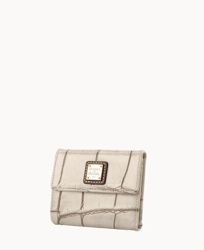 Denison Small Flap Credit Card Wallet