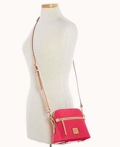 Patent Domed Crossbody