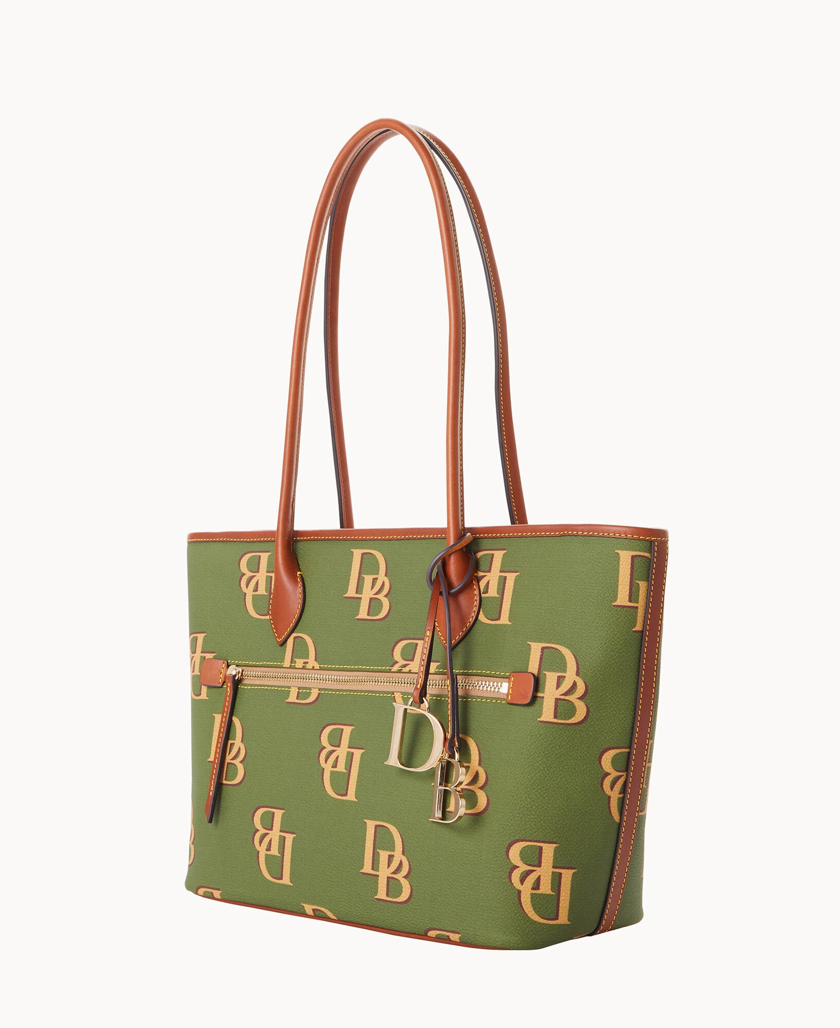 Dooney and clearance bourke monogram tote