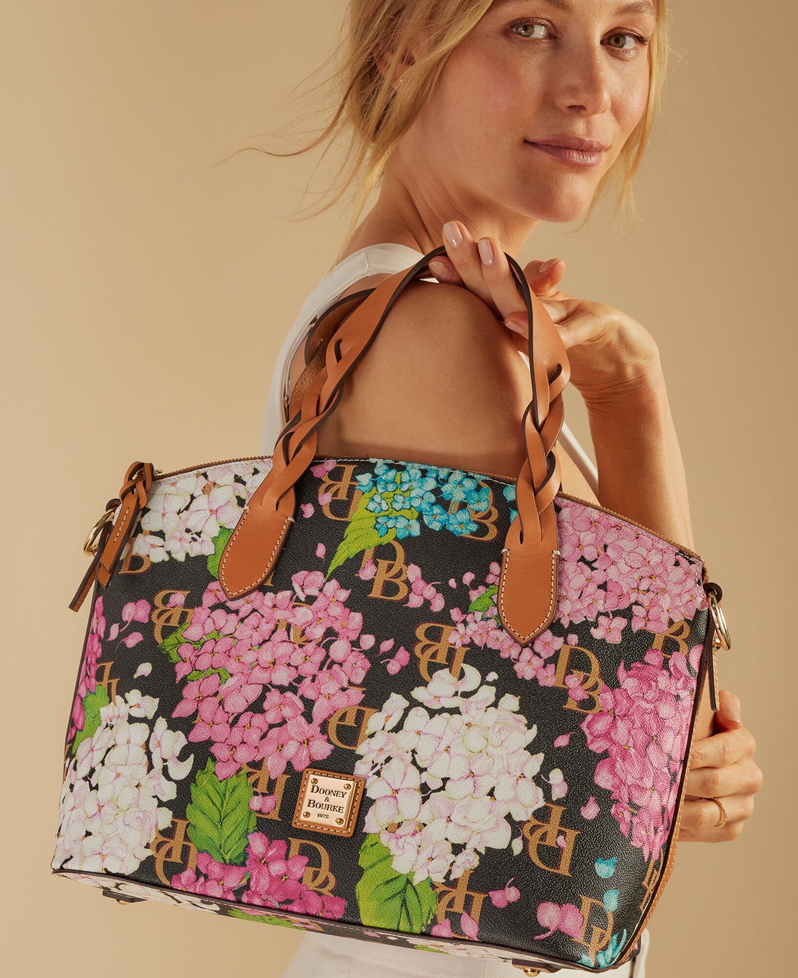 Dooney and bourke hydrangea on sale