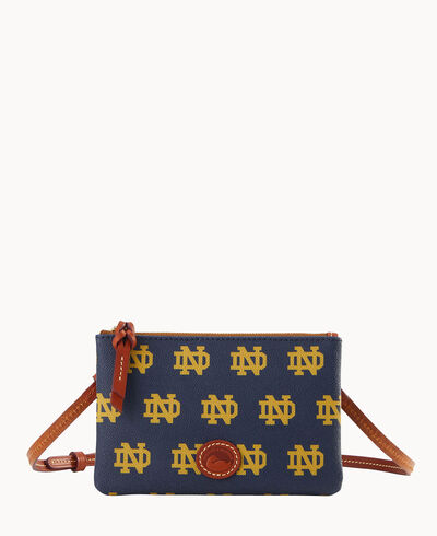 Collegiate University of Notre Dame Top Zip Crossbody