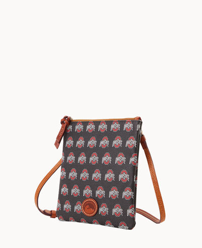 Collegiate Ohio State University North South Top Zip Crossbody