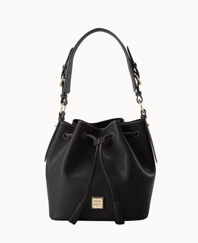 Saffiano Drawstring