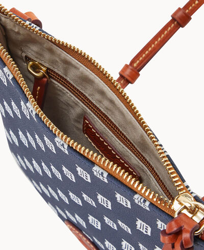 MLB Tigers North South Top Zip Crossbody