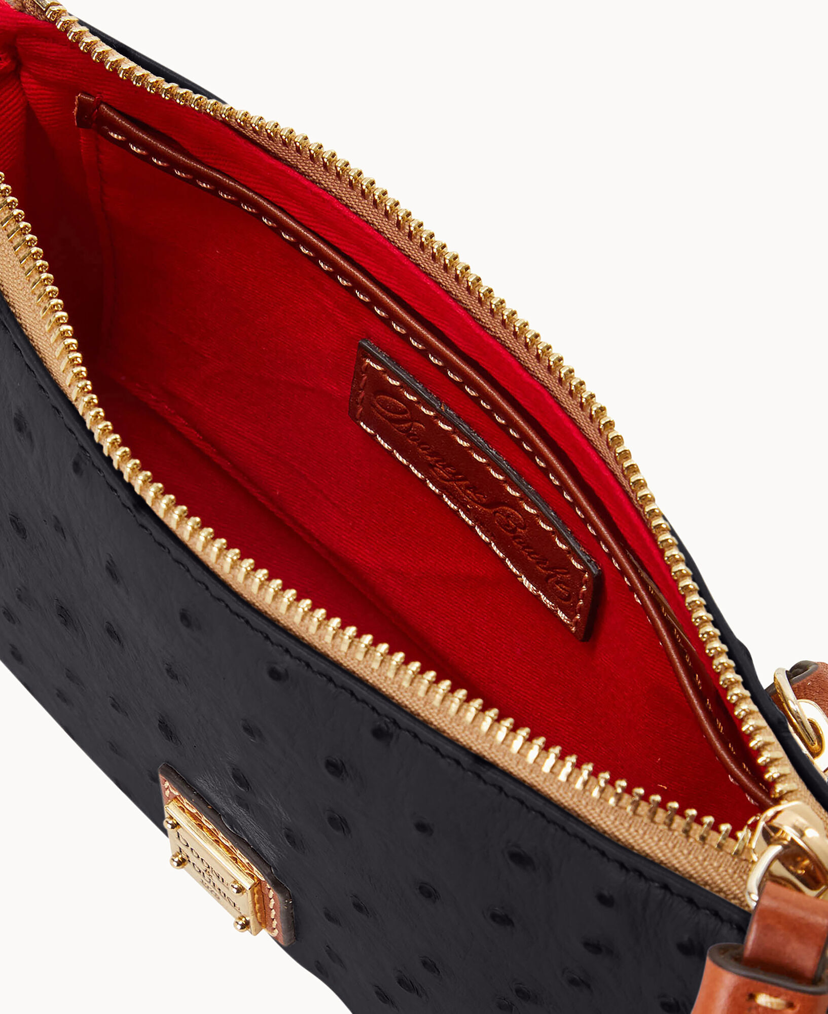 Dooney and on sale bourke ostrich crossbody