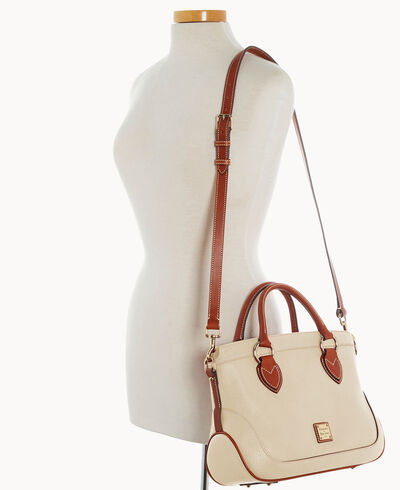 Pebble Grain Short Handle Shopper