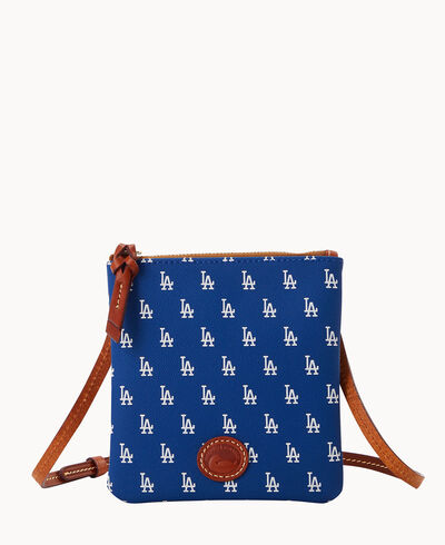 MLB Dodgers Small North South Top Zip Crossbody