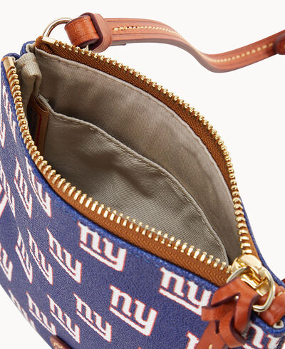 NFL NY Giants Small North South Top Zip Crossbody