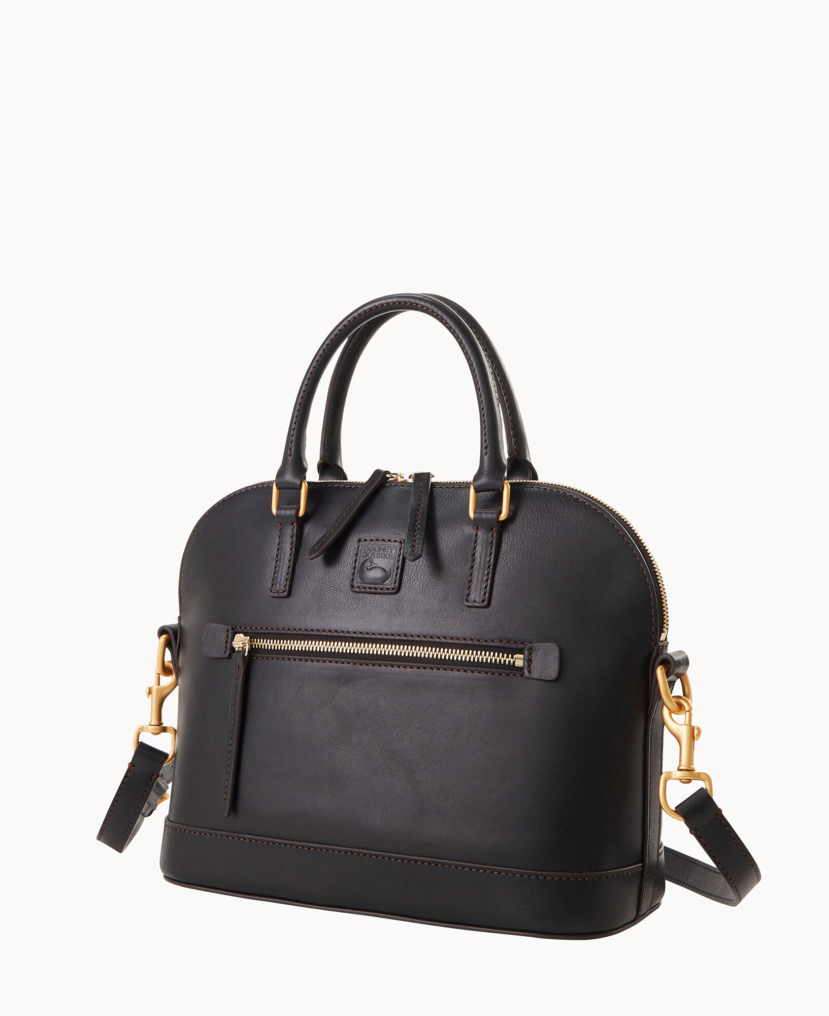 Dooney and bourke hotsell domed satchel black